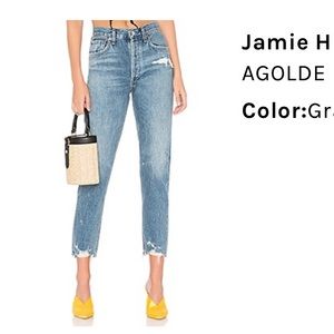 Agolde Jamie High Rise Denim